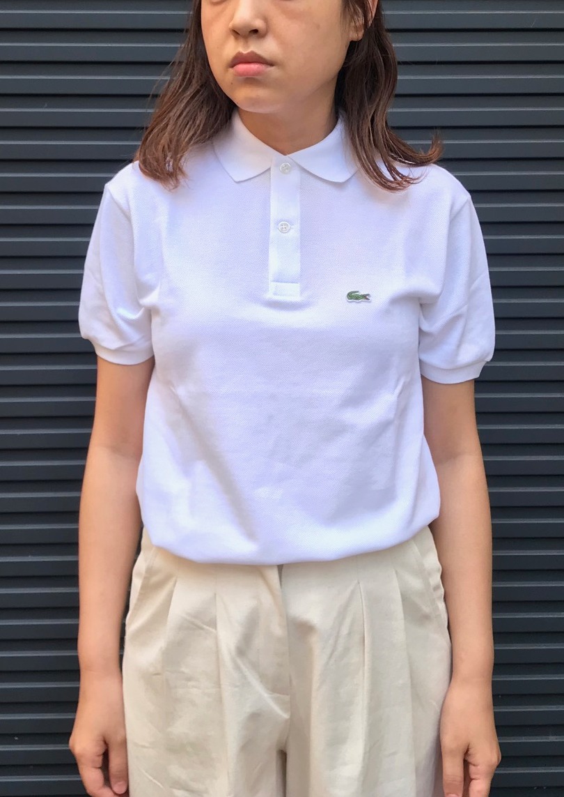 画像: 【LACOSTE Polo Shirt】フランス企画 ラコステ 鹿の子 半袖ポロシャツ(size: 16)(4カラー展開)