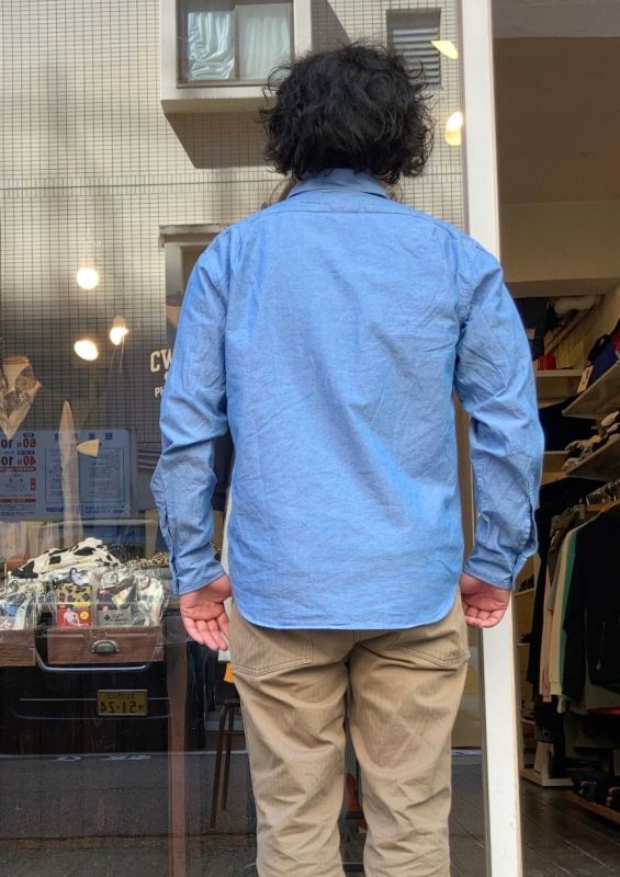 画像: 【Alcarza Dungarees Work Shirt/ made in japan】アルカルザ ダンガリー ワークシャツ/ 日本製(2カラー展開)