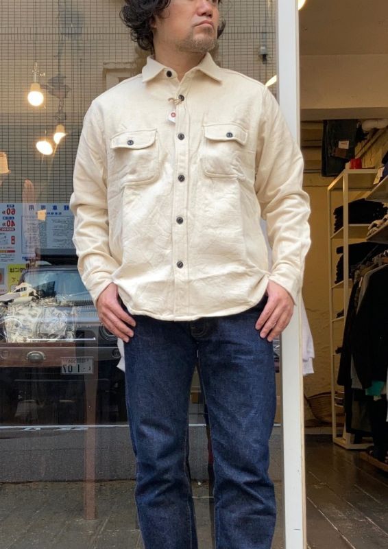 画像: 【ALCARZA Heavy Flannel Work Shirt】アルカルザ ヘビーフランネル ワークシャツ(3カラー展開)