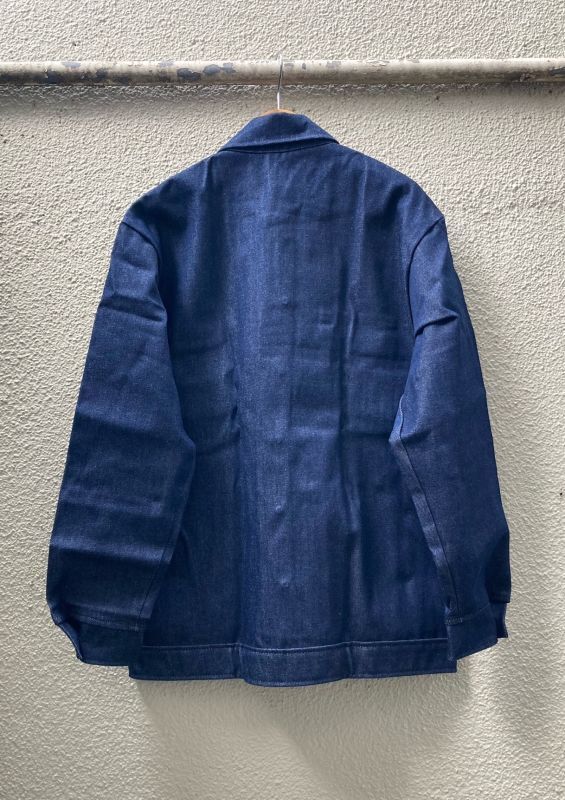 画像: 【PRISON BLUES Yard Coat/ made in USA】プリズンブルース ヤード コート カバーオール/ アメリカ製(rigid indigo)