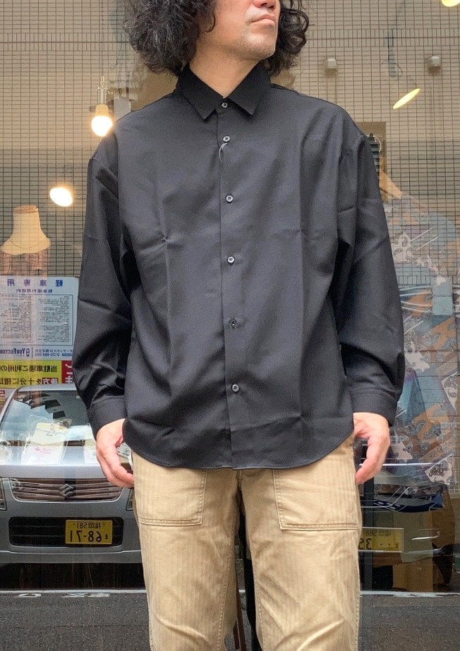 画像: 【ciao Reflax Loose Fit Long Sleeve Shirt/ made in japan】チャオ リフラクス ルーズフィット 長袖シャツ/ 日本製(2カラー展開)