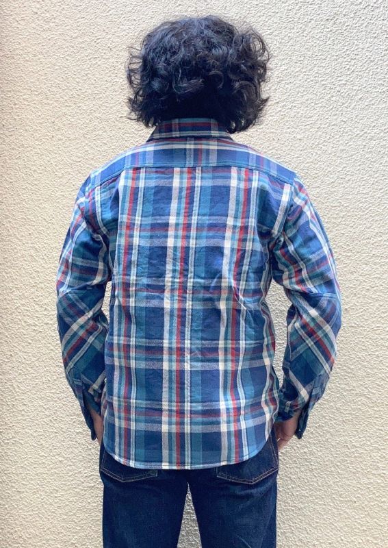 画像: 【ALCARZA Heavy Flannel Check Work Shirt】アルカルザ ヘビーフランネル チェック ワークシャツ(2カラー展開)