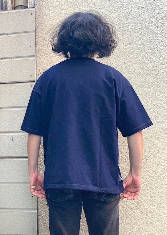 画像: 【gym master 6.4oz Indigo Big S/S Tee】ジムマスター 6.4オンス インディゴ ビッグTee(one wash)