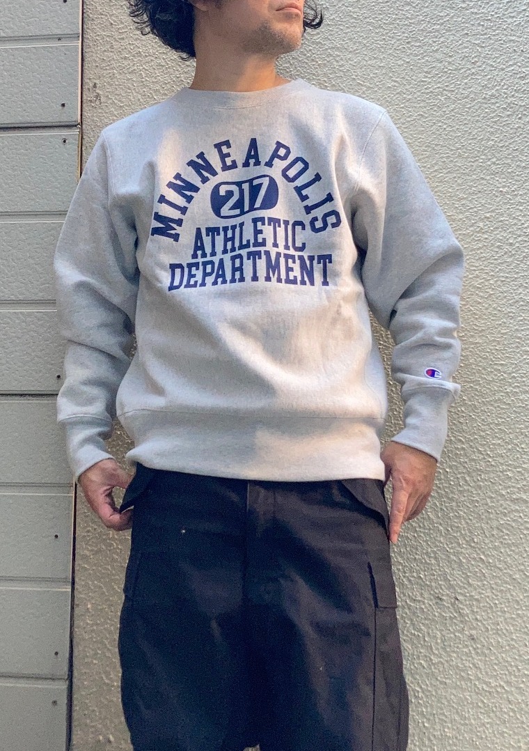 画像: 【champion 11.5oz reverse weave crew-neck sweat shirt】チャンピオン 11.5オンス リバースウィーブ クルーネック スウエットシャツ(4カラー展開)