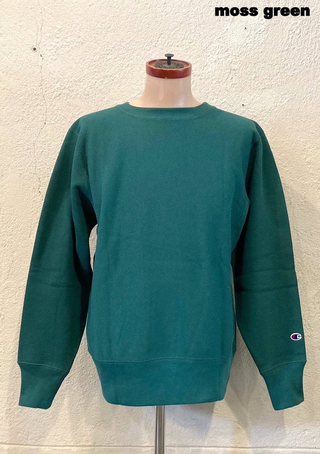 画像: 【champion 11.5oz reverse weave crew-neck sweat shirt】チャンピオン 11.5オンス リバースウィーブ クルーネック スウエットシャツ(3カラー展開)