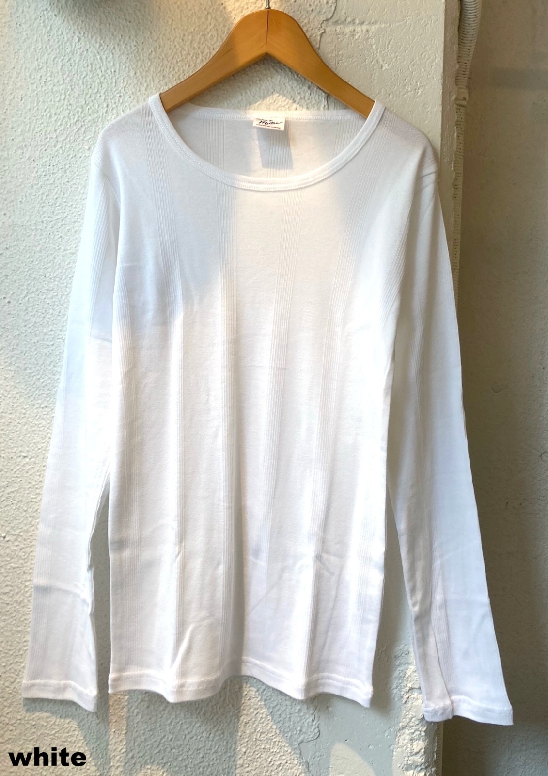 画像: 【Robert P. Miller Panel ribbed Long sleeve Tee】ロバート ピー ミラー パネルリブ ロングスリーブTee(3カラー展開)