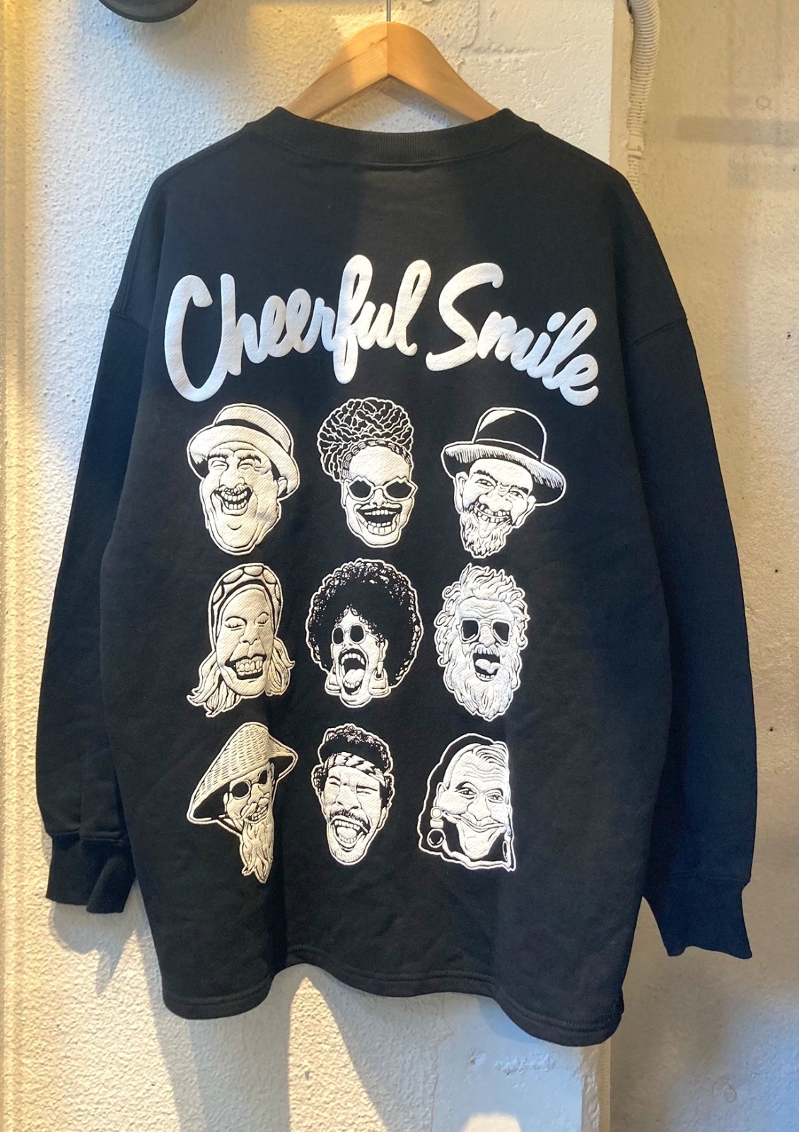 画像: 【gym master 10.3oz Sweat Big Tee/ Cheerful Smile】ジムマスター スウエット ビッグ Tee(3カラー展開)