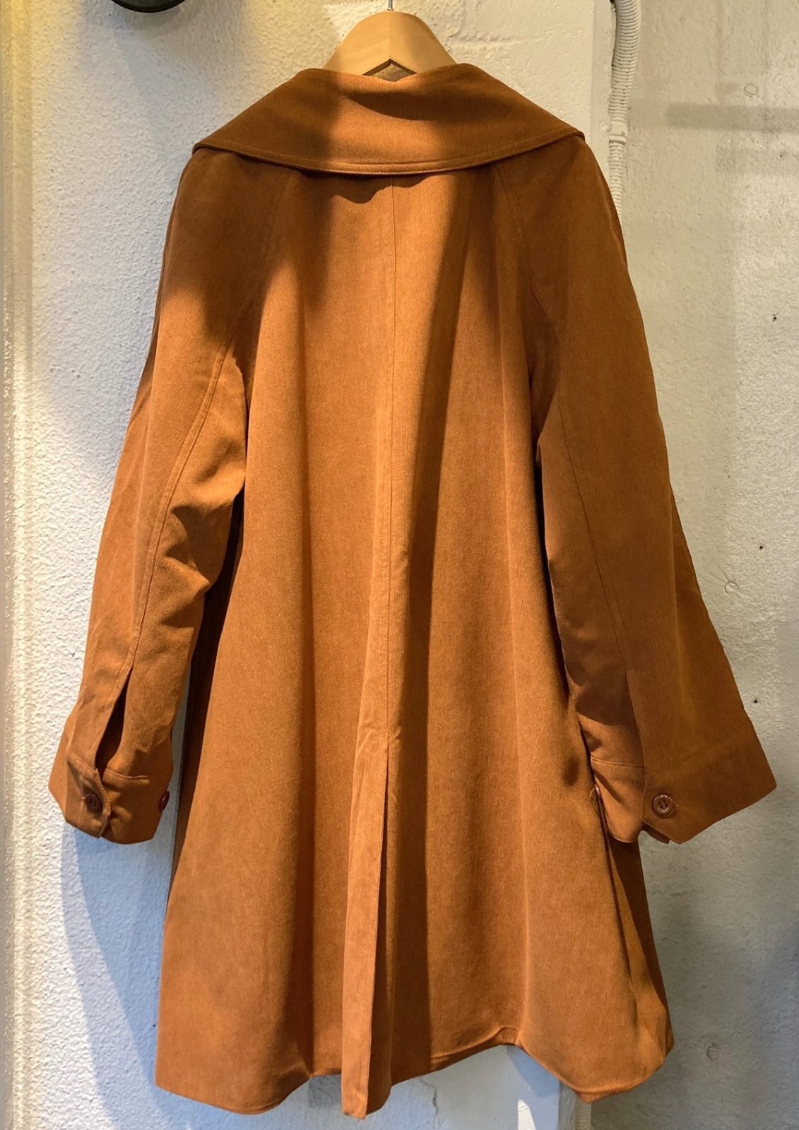 画像: 【Import Corduroy Coat】コーデュロィ コート(brown)