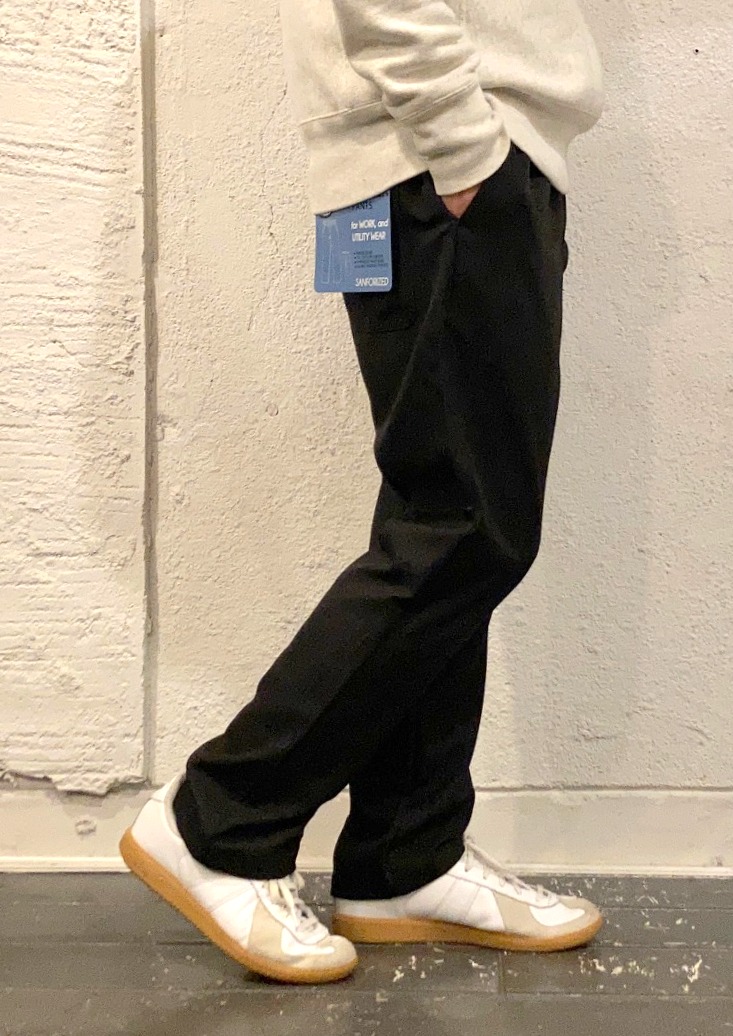 画像: 【FIVE BROTHER Poly/Twill Easy Pants】ファイブブラザー ポリエステル ツイル イージーパンツ(black)