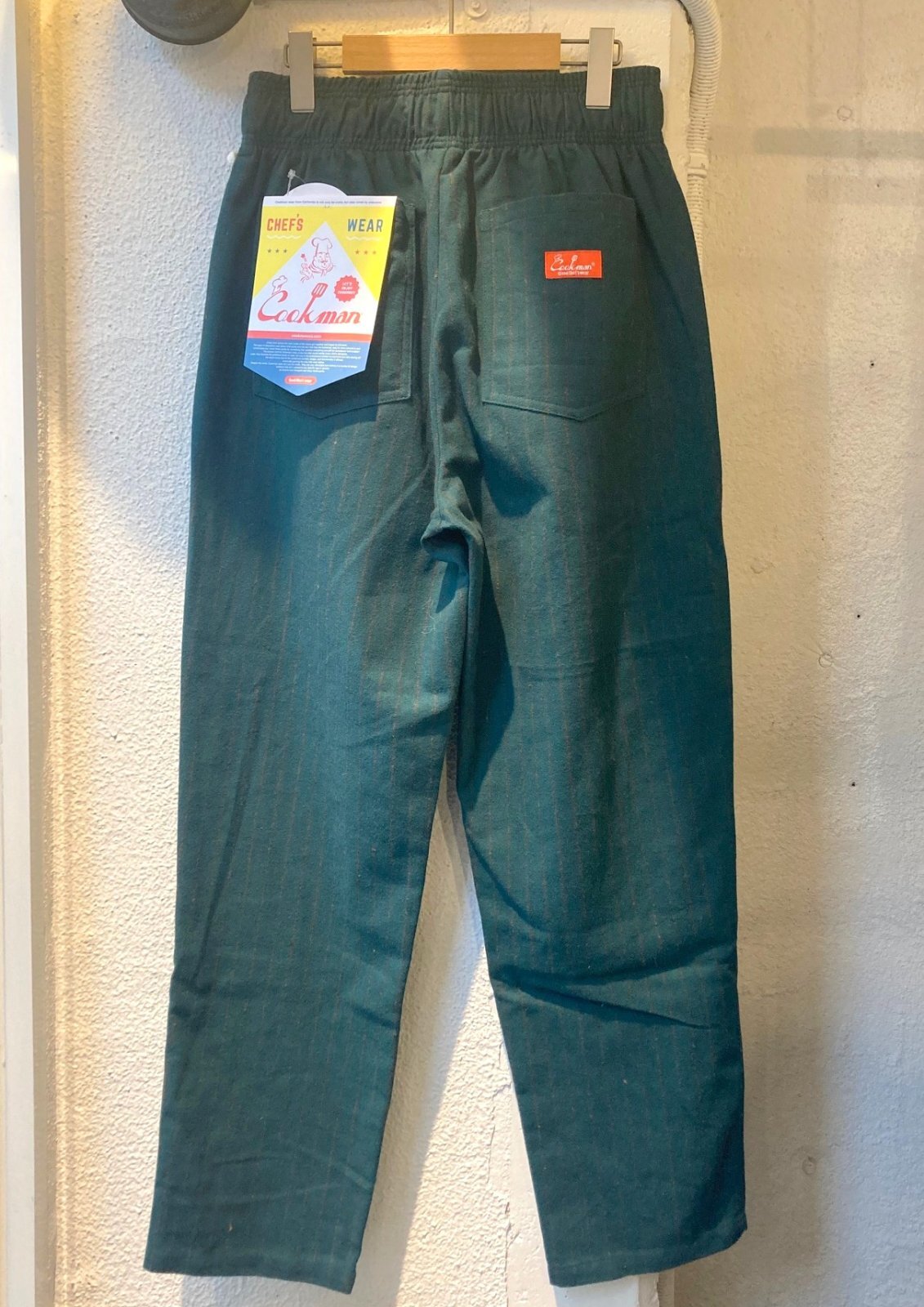 画像: 【Cookman Light Tweed Stripe Chef Pants 】クックマン ライトツイード ストライプ シェフパンツ(2カラー展開)