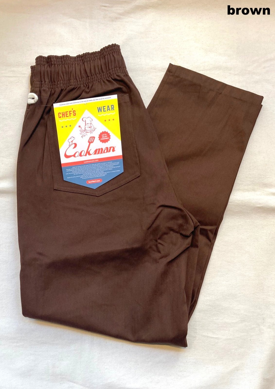 画像: 【Cookman Herringbone Chef Pants 】クックマン ヘリンボーン シェフパンツ(3カラー展開)