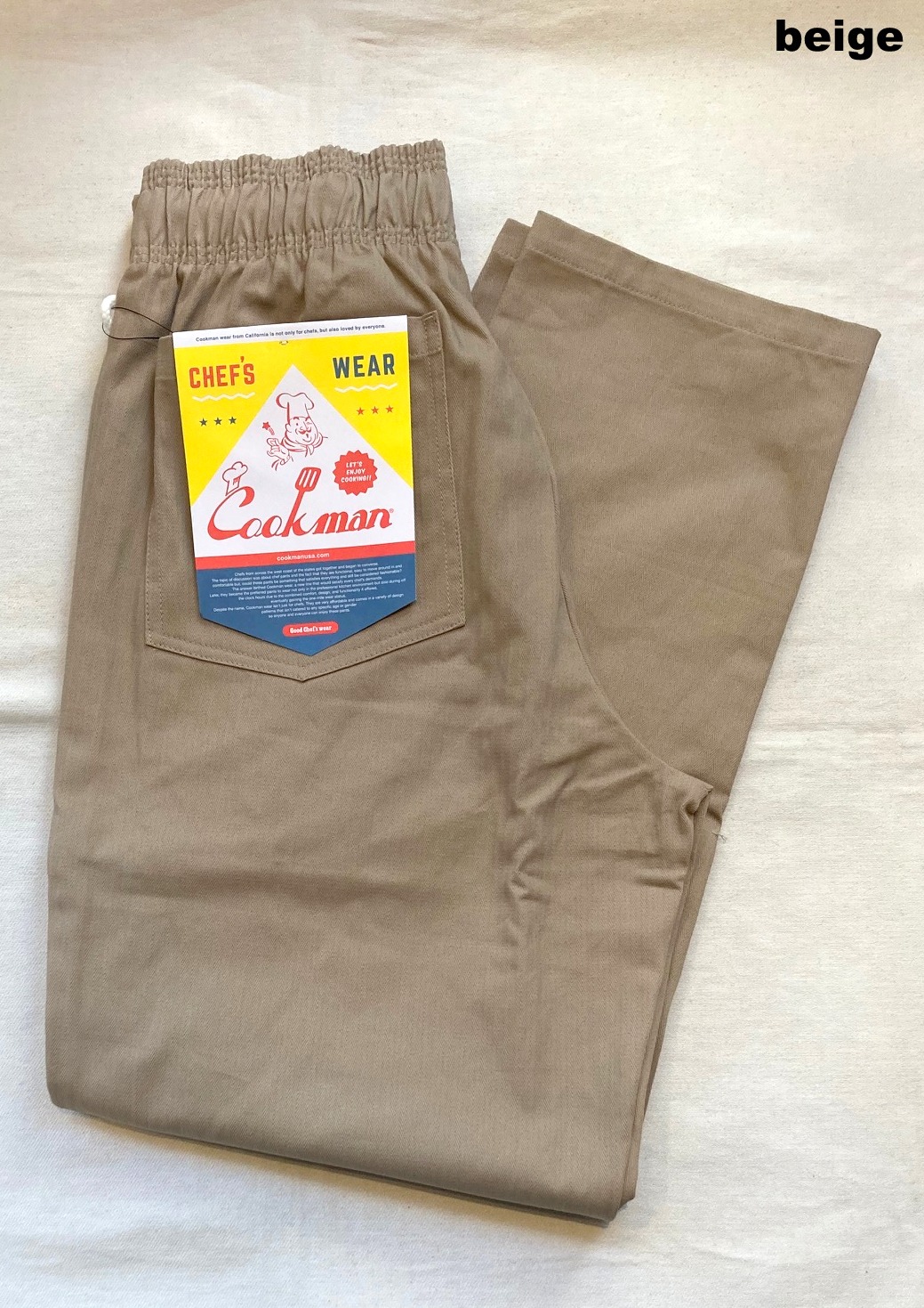 画像: 【Cookman Herringbone Chef Pants 】クックマン ヘリンボーン シェフパンツ(3カラー展開)