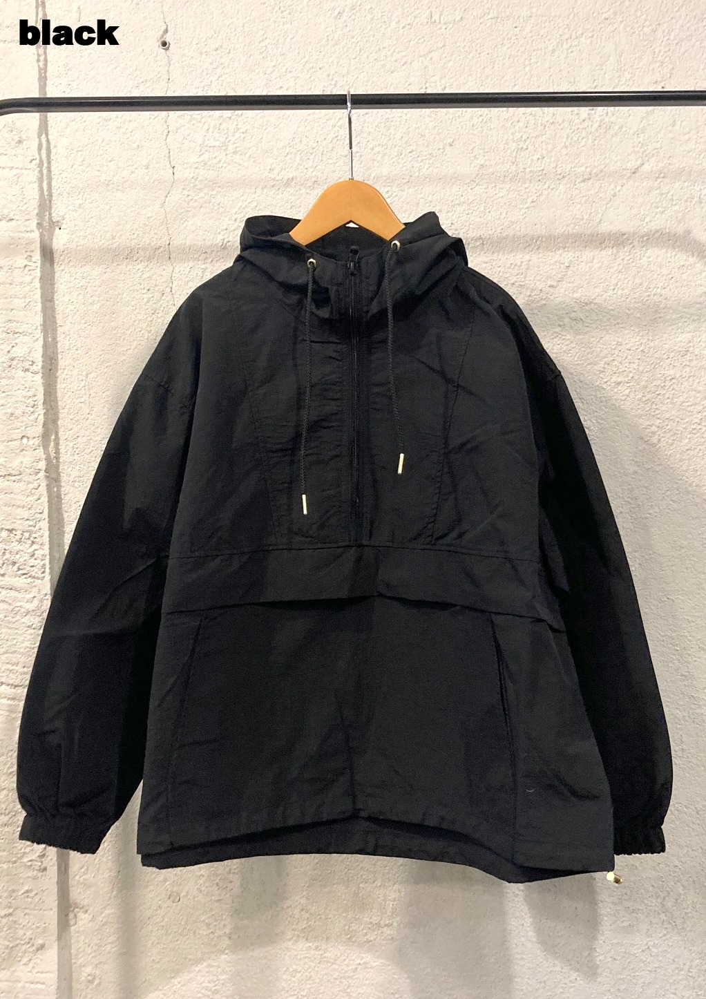 画像: 【OMNES Nylon Anorak Parka】オムネス 撥水加工ナイロン アノラックパーカー(3カラー展開)