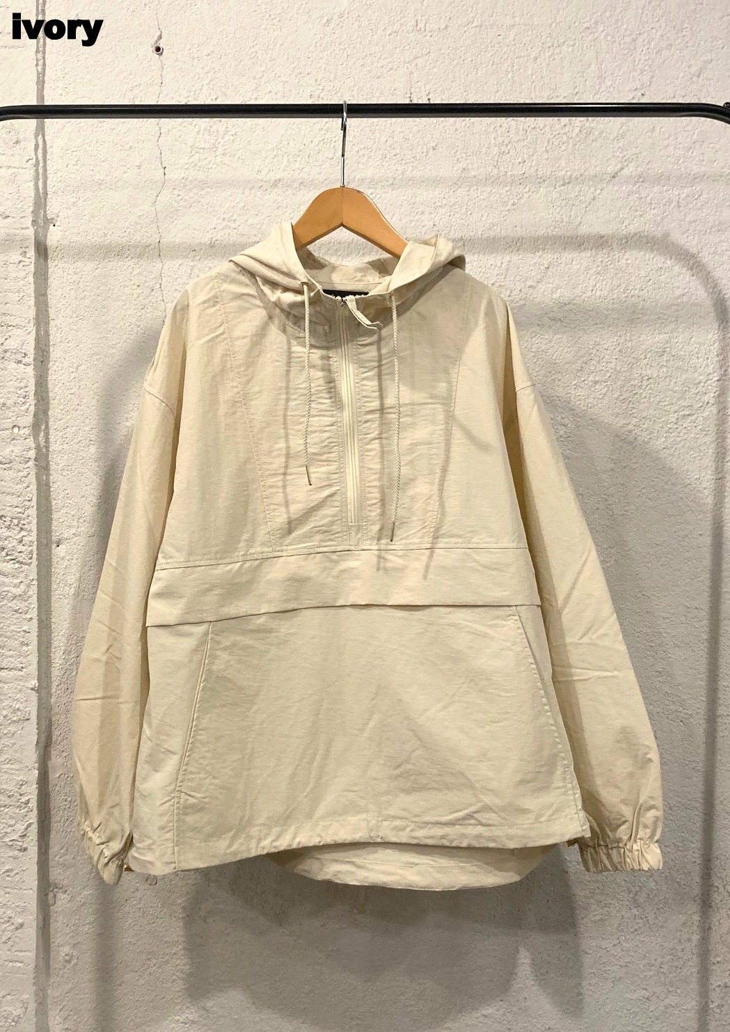 画像: 【OMNES Nylon Anorak Parka】オムネス 撥水加工ナイロン アノラックパーカー(3カラー展開)