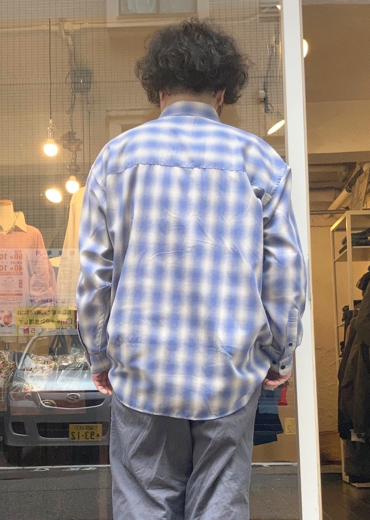 画像: 【Ciao Ombre Check Dud Shirt】チャオ オンブレチェック ダッドシャツ(2カラー展開)