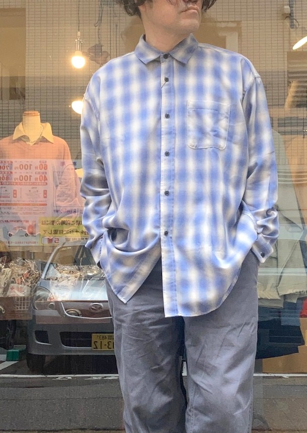 画像: 【Ciao Ombre Check Dud Shirt】チャオ オンブレチェック ダッドシャツ(2カラー展開)