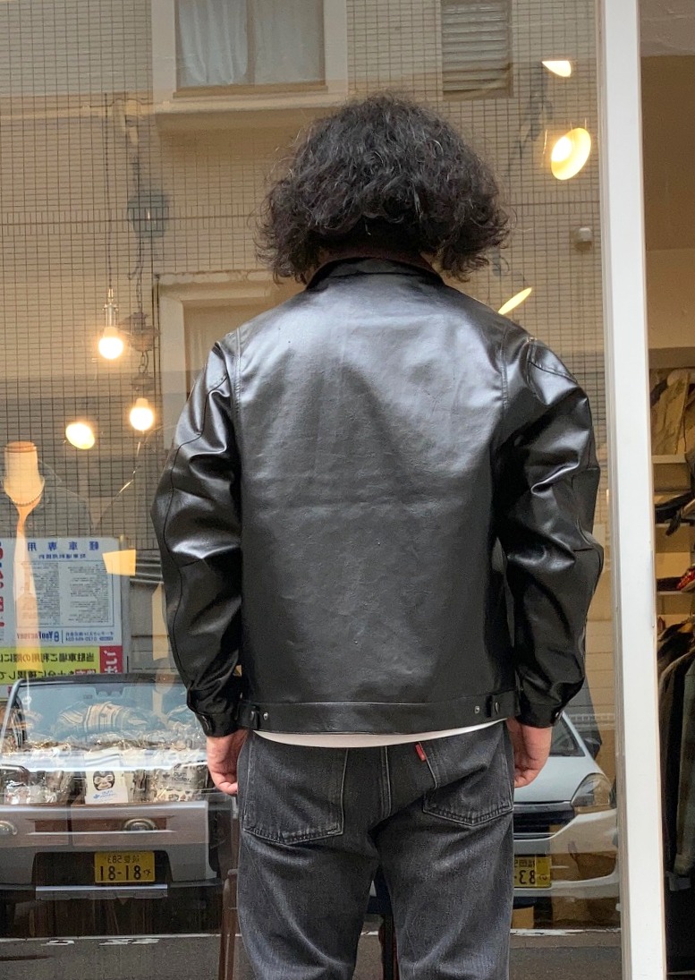 画像: 【ciao PU Detroit Jacket】チャオ フェイクレザー デトロイト ジャケット(black)