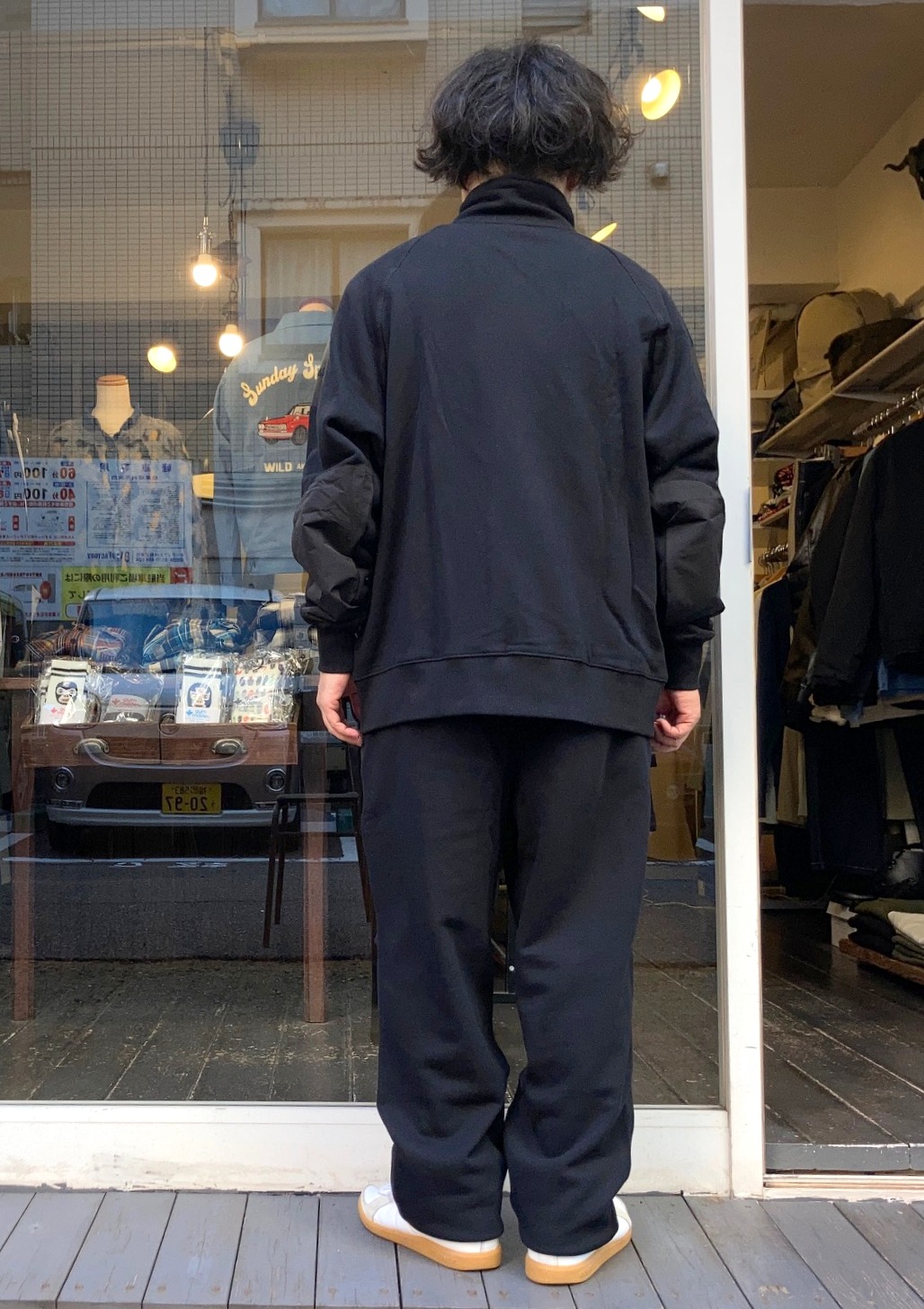 画像: 【FRUIT OF THE LOOM×WILD THINGS Special Order Sweat/ HAPPY JACKET & MONSTER PANTS】フルーツオブザルーム×ワイルドシングス スペシャルオーダースウエット/ハッピージャケット&モンスターパンツ(black)