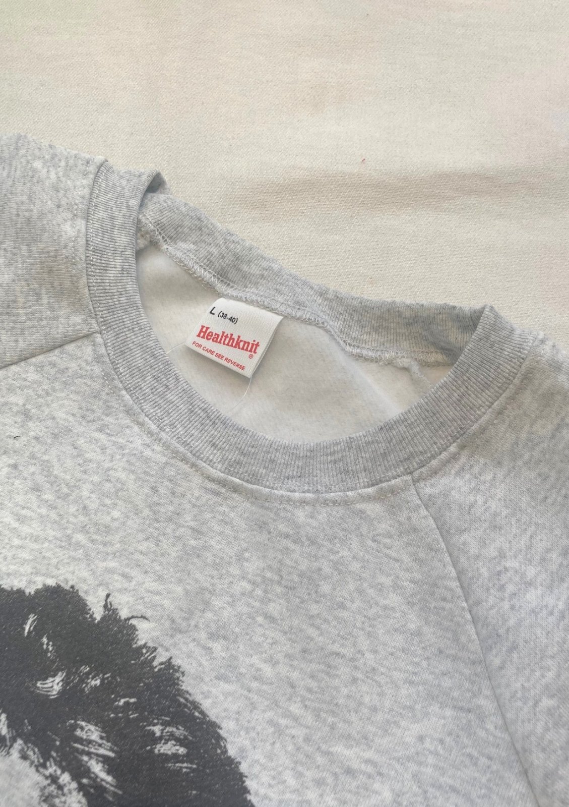 画像3: 【Healthknit Classic Sweat Crew-neck/ BEETHOVEN】ヘルスニット クラシック スウエット クルーネック/ベートーヴェン (ash)