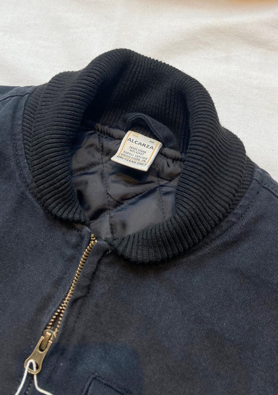 画像6: 【ALCARZA Lumber Jacket】アルカーザ ランバージャケット(black)