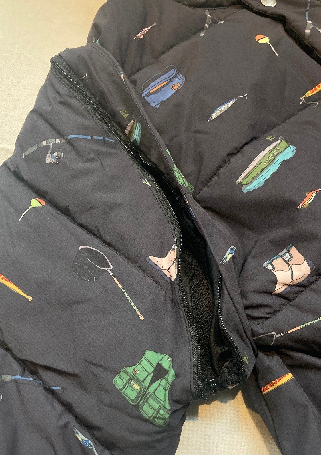 画像25: 【gym master Happy Paint 2way Stand Jacket】ジムマスター ハッピーペイント中綿 2way スタンドジャケット(3カラー展開)