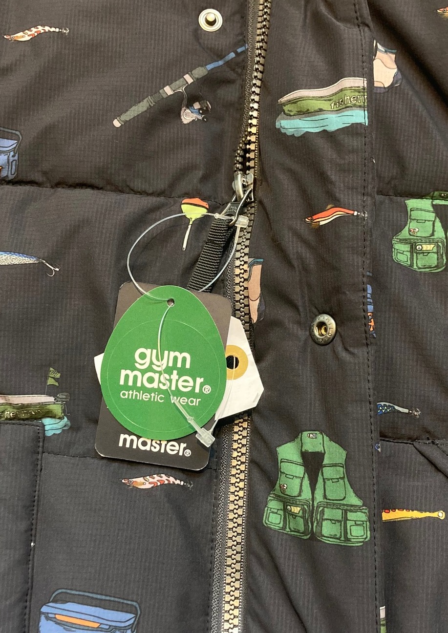 画像26: 【gym master Happy Paint 2way Stand Jacket】ジムマスター ハッピーペイント中綿 2way スタンドジャケット(3カラー展開)