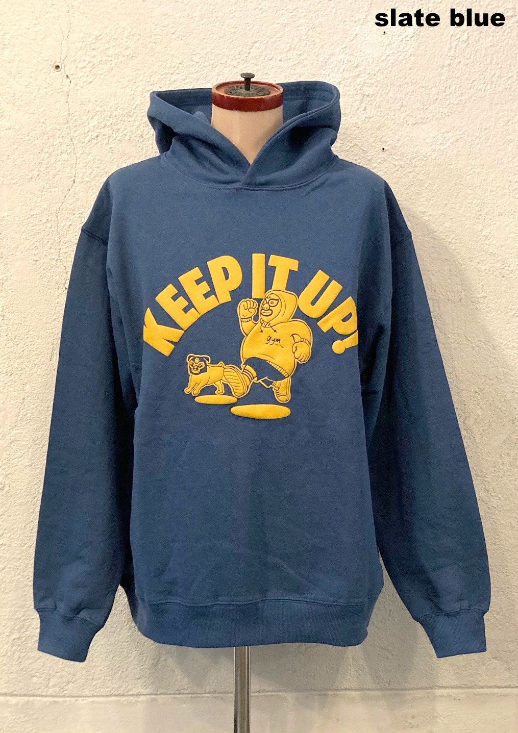 画像8: 【gym master 10.3oz KEEP IT Sweat Pullover Parka】ジムマスター 10.3オンス スウエット プルオーバー パーカー(2カラー展開)