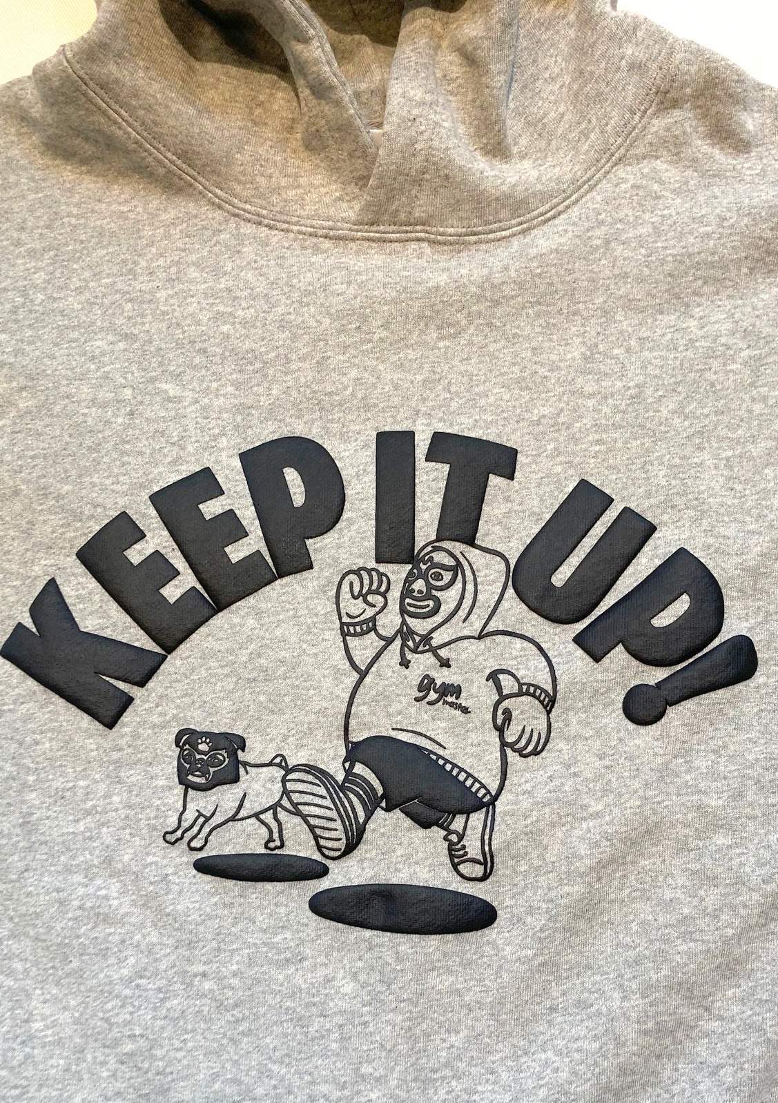 画像3: 【gym master 10.3oz KEEP IT Sweat Pullover Parka】ジムマスター 10.3オンス スウエット プルオーバー パーカー(2カラー展開)