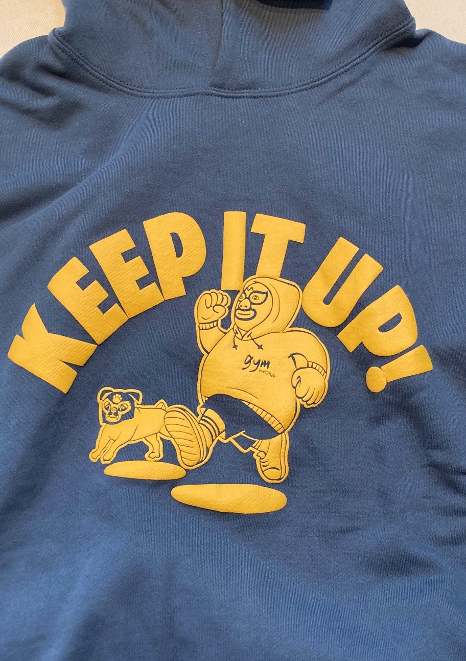 画像9: 【gym master 10.3oz KEEP IT Sweat Pullover Parka】ジムマスター 10.3オンス スウエット プルオーバー パーカー(2カラー展開)