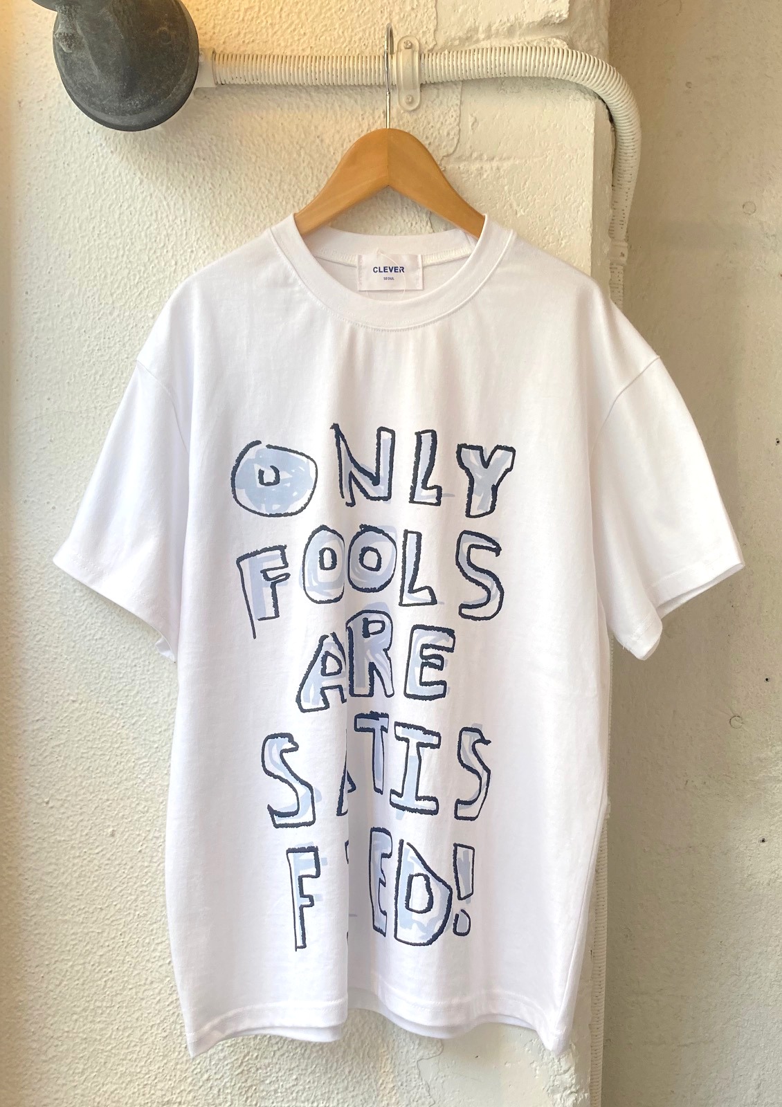 画像2: 【CLEVER T-shirt 】クレバー クレヨンTシャツ(blue)